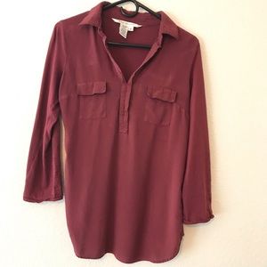 Max Studio • Shirt • Red • Size S